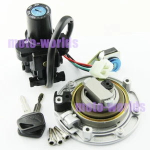 Ignition Switch Key Fuel Cap Lock Set for Honda CB900 CB919 Hornet 2002-2007 - Picture 1 of 5