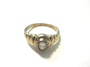 Silberring mit hellem Stein (835er) OM3482 - Picture 1 of 2