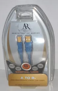 NEW AR Acoustic Research AP419 A TO B gold plated 6' digital USB Cable - Picture 1 of 3