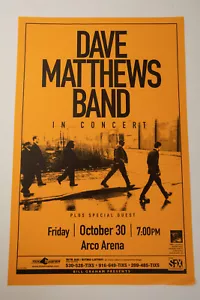 Dave Matthews Band (M1L) Concert Poster (JSF6) Sacramento Arco Arena Oct 30 1998 - Imagen 1 de 10