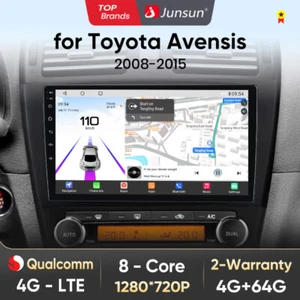 4+64G Für Toyota Avensis T27 2009-2015 Autoradio Android 13 Carplay GPS Kamera - Bild 1 von 14