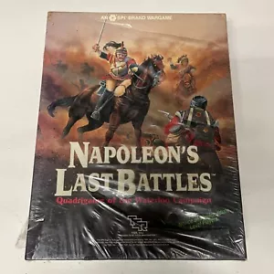 TSR Napoleon's Last Battles 3rd Ed-4 Games in One 1984 Strategy - NEW Sealed - Picture 1 of 8