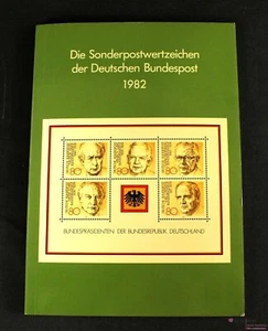 Die Sonderpostwertzeichen der Deutschen Bundespost 1982, gebraucht - Bild 1 von 2