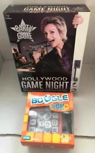HOLLYWOOD GAME NIGHT AND BOGGLE GAMES - Picture 1 of 9