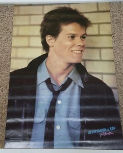 Rare vintage FOOTLOOSE poster - copyright 1984 - NEW in sleeve - Kevin Bacon - Picture 1 of 1