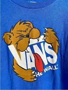 Vintage Vans T Shirt Youth Size M / Adult Mens XS UCLA California Bear VERY RARE - Picture 1 of 7