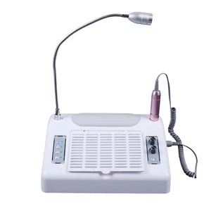 Electric Nail Drill UV Gel Nail Dryer Lamp Nail Dust Collector for Polygel Nails - Picture 1 of 24