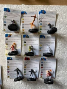 Superman DC Heroclix 9 Figuren Legion of Superheroes Set  - Bild 1 von 10