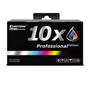 10x Eurotone PRO Patrone für HP Business InkJet 3000-DTN 3000-N - Bild 1 von 3