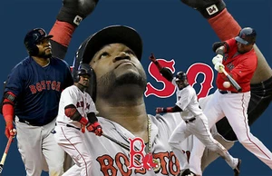 Boston Red Sox Lithograph print of David Ortiz 17 x 11 - Picture 1 of 1