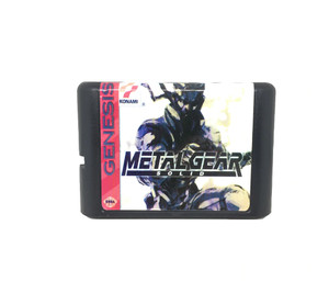 Metal Gear Solid for 16 bit Game Card Game Cartridge for Sega Mega Drive