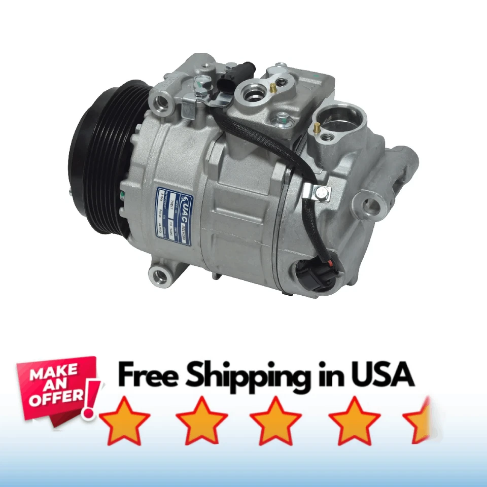 Compressor A/C Fit Mercedes-Benz C250	2010, Mercedes-Benz C280 2006-2007 - Image 1 of 1