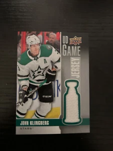 2019-20 UPPER DECK UD GAME JERSEY - JOHN KLINGBEREG JERSEY - Picture 1 of 1