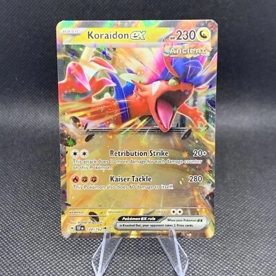 Koraidon ex 120/162 Sv05: Temporal Forces Holo - Image 1 of 2