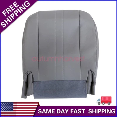 Cubierta de asiento de cuero gris para GMC Savana Van 2003-2014, furgoneta de carga inferior del conductor Foto 1 de 4