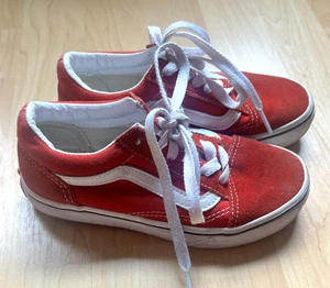 Mädchen Vans Old Skool Racing Red/True White 13 Classic Preppy - Bild 1 von 6