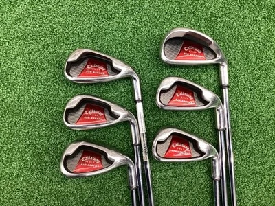 Callaway Big Bertha 2008 Iron Set 5U-9,Pw 6pc Flex UI Big Bertha Steel Steel - Image 1 of 4