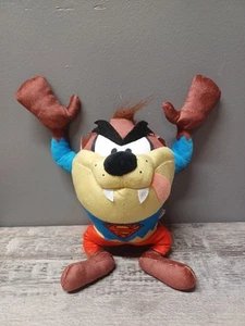 Taz als Superman Looney Tunes 11 Zoll WB 100 Plüschtier Stofftier Toy Factory - Bild 1 von 4