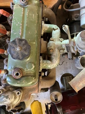 Morris 948 CC Engine has Original SU, Air Cleaner, Flywheel Exhaust 9C UH 39445 - Image 1 of 4