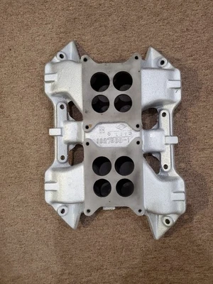 MoPar B Engine Dual Quad Intake Manifold 350 383 361 400 Dodge Plymouth 1827899 - Image 1 of 4