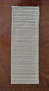 Food Network 13" x 72" Woven Diamond Table Runner - Picture 1 of 8