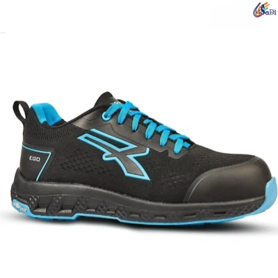 U-POWER SCARPE ANTINFORTUNISTICHE U POWER DEON ESD S1P BASSA COMODA LEGGERA TRASPIRANTE