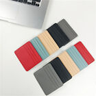 Women Men PU Leather Multi-Card Holder Thin Business Credit Card ID Cards Wallet