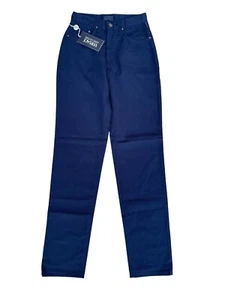 BNWT Women’s Versace Jeans 26” High Waist Couture 90’s Blue Jeans Deadstock - Picture 1 of 6