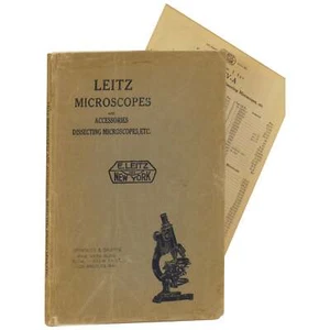 E Leitz / Leitz Microscopes and Accessories Dissecting Microscopes Etc Catalog - Imagen 1 de 2