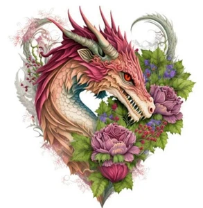 DRAGON (27) CROSS STITCH PATTERN - Picture 1 of 2