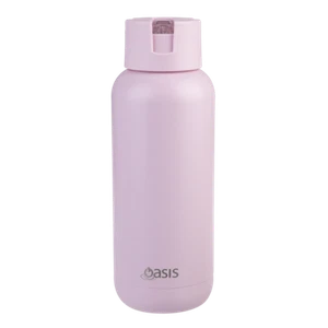 Oasis Ceramic Lined Stainless Steel Triple Wall Insulated "MODA" Drink Bottle 1L - Picture 1 of 12