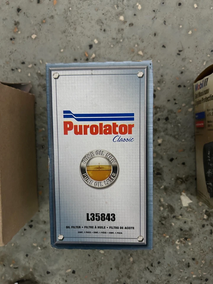 Engine Oil Filter-Eng Code: BAR, FI, 32 Valves Purolator L35843 Audi Lamborghini - Image 1 of 1