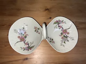 Plato vintage Limoges Francia doble cara con mango - Imagen 1 de 2