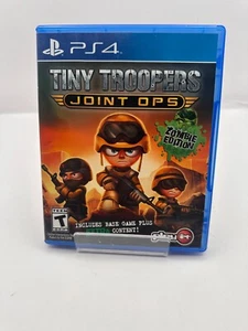 Tiny Troopers Joint Ops: Zombie Edition PS4 Sony PlayStation 4 2016 Completo - Foto 1 di 5