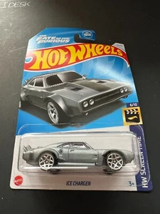 Hot Wheels The Fate of The Furious HW Screen Time 6/10 Ice Charger 78/250 Gray - Picture 1 of 4