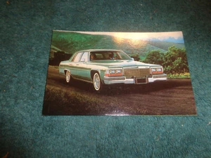 1981 CADILLAC SEDAN DeVILLE DEALERSHIP POST CARD MAILER / ORIGINAL FORMAL ROOF - Bild 1 von 2