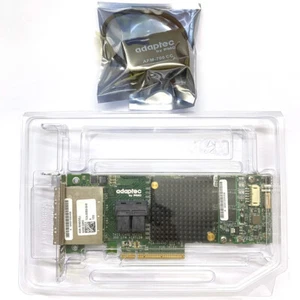 ADAPTEC ASR-78165/DELL 00KT1V 4-Port SAS/SATA 6Gb/s RAID Controller With battery - Picture 1 of 9