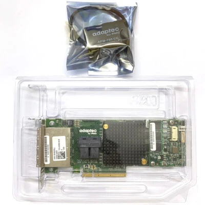 ADAPTEC ASR-78165/DELL 00KT1V 4-Port SAS/SATA 6Gb/s RAID Controller With battery - Image 1 of 4