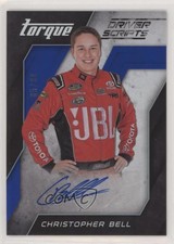 2016 Panini Torque Driver Scripts Blue /99 Christopher Bell Rookie Auto RC