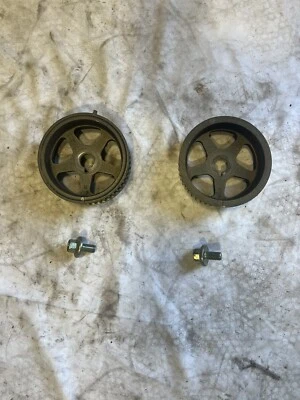 2002 Toyota 3.4L 5VZFE 5VZ 4Runner  cam gears L+R with cam bolts Foto 1 de 4