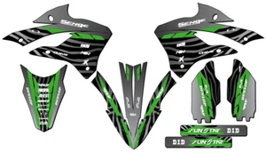 Kit Gráficos KX 112 TIGRE 2022-2023 Negro Senge Compatible con Kawasaki - Imagen 1 de 10