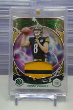 Kenny Pickett 2022 Panini Elements RC Green Supercharged Patch #d 01/10  4-D