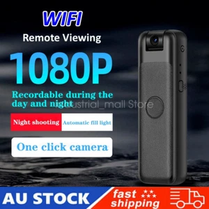HD 1080P WIFI Body Camera One Click Video Recording Mini Cam 128GB TF Card - Picture 1 of 26