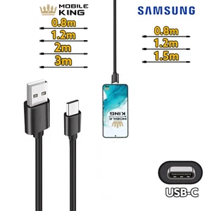 ORIGINAL Samsung USB-C Schnelllade-Datenkabel 0,8m-3m für GALAXY A13 A32 A52 S20 - Bild 1 von 3