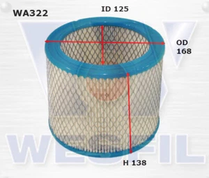 Air Filter to suit Mitsubishi L300 Express 2.0L 08/84-10/86 - Picture 1 of 1