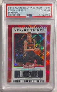 Kevin Huerter 2019 Panini Contenders DP Diamond #D 06/15 PSA 10 como nuevo pop 1/1 - Imagen 1 de 1