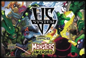 New 2017 Upper Deck VS System 2PCG Marvel Monsters Unleashed! 400 Card Game Set - Picture 1 of 1