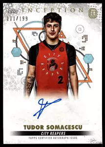 2022/23 TOPPS INCEPTION OTE TUDOR SOMACESCU /199 AUTO AUTOGRAPH #IA-TS2 - Picture 1 of 2