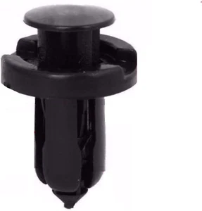 100 Stck. - 10 mm Nylonclips Kunststoff Druck Typ Niet Halter Befestigungselement Stoßstange Pin F - Bild 1 von 3