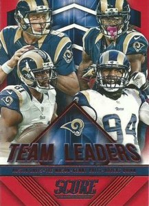2015 Panini Score Team Leaders Red #32 Kenny Britt/Robert Quinn/Tre Mason/Austin